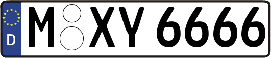 M-XY6666