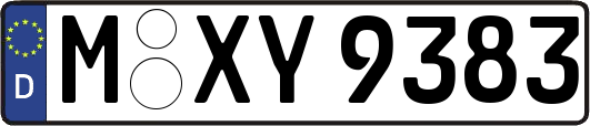 M-XY9383