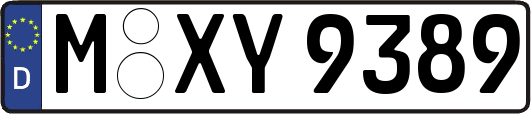 M-XY9389