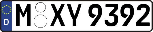 M-XY9392
