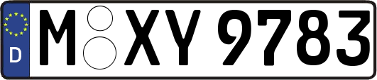M-XY9783