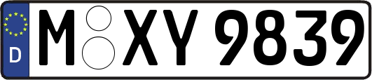 M-XY9839