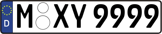 M-XY9999