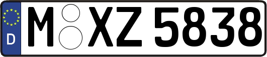 M-XZ5838