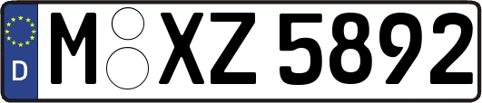 M-XZ5892