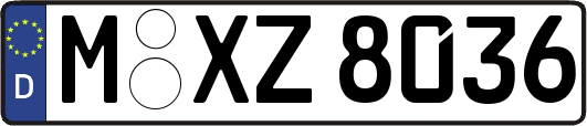 M-XZ8036