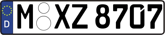 M-XZ8707