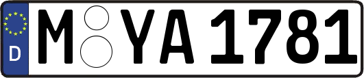 M-YA1781