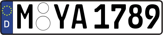 M-YA1789