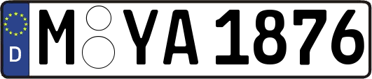 M-YA1876