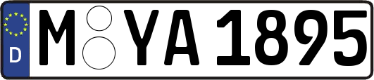 M-YA1895