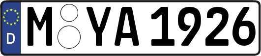 M-YA1926