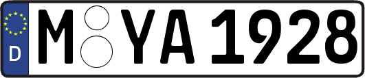 M-YA1928