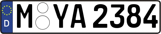 M-YA2384
