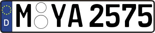 M-YA2575