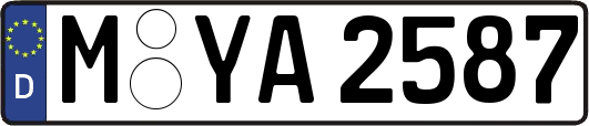 M-YA2587