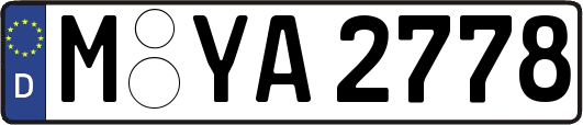 M-YA2778