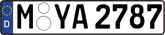 M-YA2787