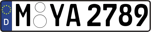 M-YA2789