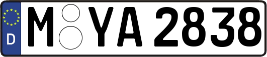 M-YA2838