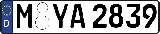 M-YA2839