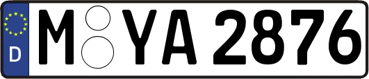 M-YA2876