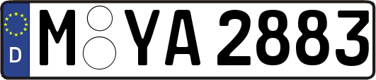 M-YA2883
