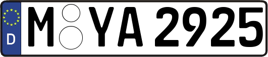 M-YA2925