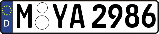 M-YA2986