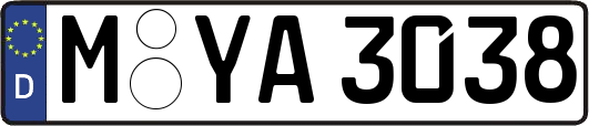 M-YA3038