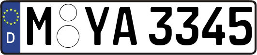 M-YA3345