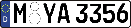 M-YA3356