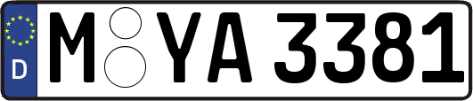 M-YA3381