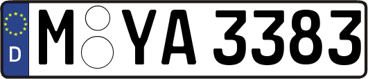 M-YA3383