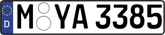 M-YA3385