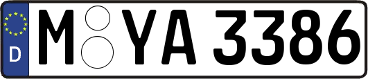 M-YA3386