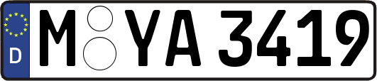M-YA3419