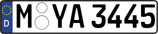 M-YA3445