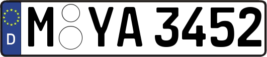 M-YA3452