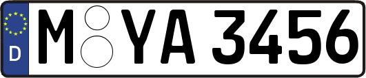 M-YA3456