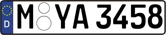 M-YA3458