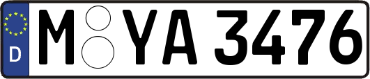 M-YA3476