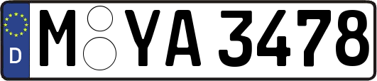 M-YA3478