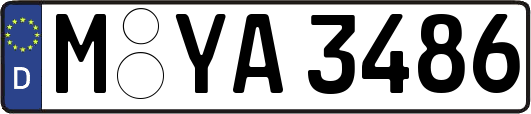 M-YA3486