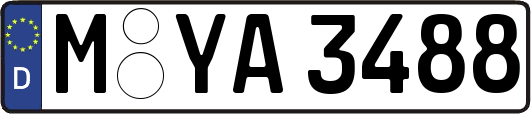 M-YA3488