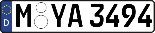 M-YA3494