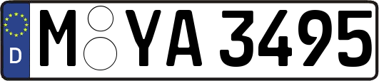 M-YA3495