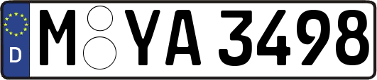 M-YA3498