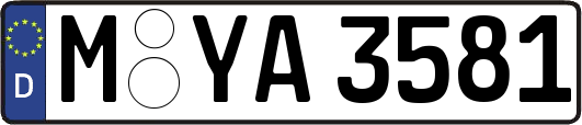 M-YA3581