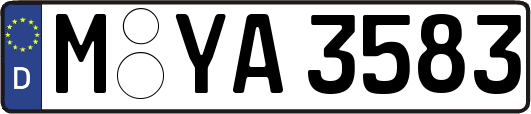 M-YA3583